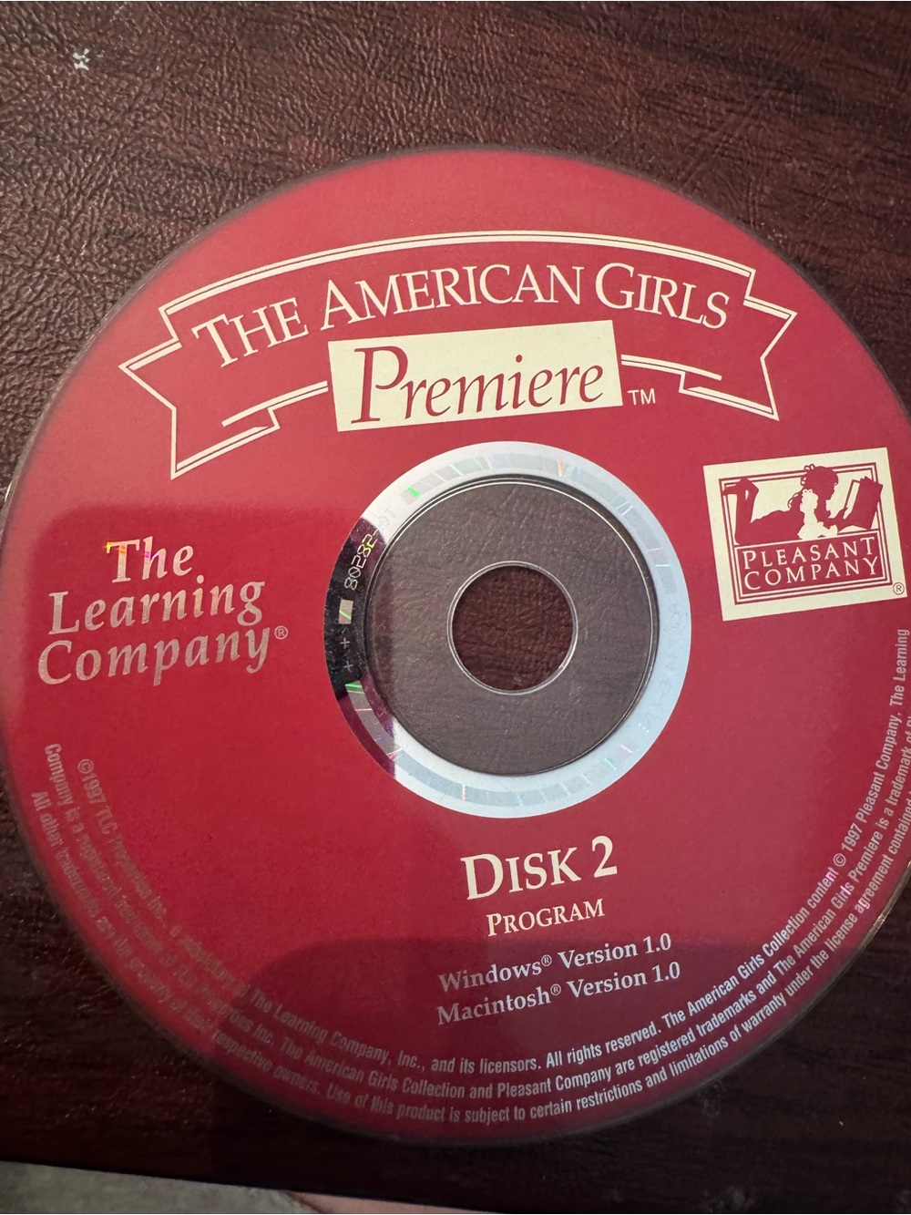 American Girl Premiere Red CD Disk 2